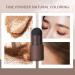 Eyebrow Stamp Stencil Kit - 10 Reusable Stencils, 2 Spiral Brushes - Light Brown - Buy Online on SooperMarket.com
