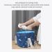 Verdant Touch Foot Bath Basin Portable Travel Foot Bath Tub Collapsible Basin for Outdoor Picnic Navy Whale - Buy Online on SooperMarket.com