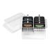 Andis 33655 Premium Clip Animal Comb Set  Built with Plastic, Includes 7 Color Coded Combs of Different Sizes, Metal Clip to Attach Comb - Fits Ultra Edge & Ceramic Edge Blades, Multicolor