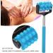 Adjustable Telescopic Back Massager for Pain Relief | Blue Sore Muscle Tool for Men & Women | International Shipping - Buy Online on SooperMarket.com