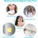 8 PCS Magnetic Hijab Pins | Multi-Use Colorful Magnets for Women's Scarves | No More Pinholes! (Silver/Gold/Rose Gold/Bronze/Black/Frosted Gold/Nude/White) - Buy Online on SooperMarket.com