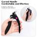 AORAEM Black Adjustable Nail Clipper for Manicure and Pedicure - False Nail Cutter Tool for Artificial Nails - Buy Online on SooperMarket.com