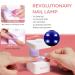 Modelones Gel X Nail Kit with 4-in-1 Nail Glue Gel, 500pcs Half Matte Coffin Nails, and UV LED Nail Lamp - Valentine's Day Gift for Women - Buy Online on SooperMarket.com