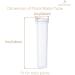 Beadnova 2.8 Flower Water Tubes - 60 Clear Plastic Floral Vials for Flower Arrangement and Decoration - Buy Online on SooperMarket.com
