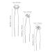 40 Pack Rhinestone Bridal Wedding Hair Pins - Elegant Hair Accessories for Women and Girls (Style B) - Buy Online on SooperMarket.com