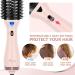 Aima Beauty One Step Hair Dryer Brush Volumizer - Pink | Reduce Frizz & Static | Hair Styling Tools - Buy Online on SooperMarket.com