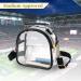 COROMAY Clear Stadium Approved Purse for Women - See Through Clear Handbag in Black - Buy Online on SooperMarket.com
