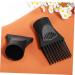 Mikinona 2 Pcs Hair Dryer Nozzle Comb Hair Dryer Accessories Hair Blower Nozzle Flat Headgear Plastic - Buy Online on SooperMarket.com