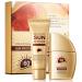 Sunscreen For Face & Body + After Sun Lotion 2pcs - Face Sunscreen SPF 60+ Sun Protection After Sun Lotion With Aloe Soothing Skincare Face Moisturizer With SPF No Sticky & Refreshing