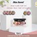 Mia Secret Rosegold Colored Acrylic Nail Art Powder Collection - 6PC | International Shipping Available - Buy Online on SooperMarket.com