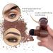 Eyebrow Stamp Stencil Kit - Waterproof Brow Stamp with 5 Reusable Stencils (Light Brown) - Buy Online on SooperMarket.com
