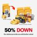 KODAK Mini Shot 2 Retro 4PASS 2-in-1 Instant Digital Camera and Photo Printer Yellow - 68 Sheets Gift Bundle + Accessories - Buy Online on SooperMarket.com