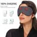 Haskirky Light Blocking Eye Mask - Breathable & Adjustable for Men and Women | Ideal for Travel, Yoga, Meditation, Office, and Deep Sleep - Ladybugs Design - Buy Online on SooperMarket.com