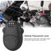 Buy Steel Wire Cable Lock for Motorcycle & Bicycle | Universal Combination Lock for Luggage & Locker (Black) - Buy Online on SooperMarket.com