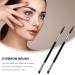 Buy NOLITOY 18 Pcs Eyebrow & Eyelash Extension Brush Set | Dual Ended Angled Makeup Tools | Portable Lash Applicators - International Shipping Available - Buy Online on SooperMarket.com