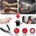 Mumusuki Pet Nail Clipper for Cats and Dogs | Professional Grooming Tool for Puppies Kittens Rabbits & Small Pets (Black) - Buy Online on SooperMarket.com