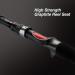Piscifun Torrent Casting Rod - High Sensitive IM6 Carbon Fiber Fishing Rod | Lightweight Baitcasting Rod with Zirconium Oxide Rings | 6'9 Medium/M-2pcs - Buy Online on SooperMarket.com