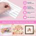 Flasoo Acrylic Nail Holder Stands Set with Magnetic Tip Holders - Silver - Buy Online on SooperMarket.com