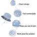 LANGZHEN Beach Sun Protection Hat for Baby Girls | Adjustable Wide Brim Kids Summer Play Hat with Chin Strap | Double Stars Design | 2-4 Years - Buy Online on SooperMarket.com