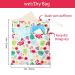 Waterproof Wet Bag Set - 4 Pieces Reusable Washable Wet Dry Bags for Travel, Beach, Swimwear, Diapers - Hawaii Design - 12 x 14 Inch - Buy Online on SooperMarket.com