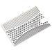 Comb Stainless Steel Beard Comb Stainless Steel Men Beard Comb Credit Card Size Easy to Carry Beard Straightener wooden comb