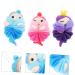 NOLITOY 9 Pcs Bath Ball Set | Exfoliating Body Scrubber & Skin Cleaning Supplies for Perfect Bathing Experience - Buy Online on SooperMarket.com