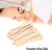50PC Wooden Wax Applicator Sticks for Eyebrows & Face Hair Removal | Professional Quality Wax Spatulas - Buy Online on SooperMarket.com