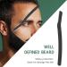 Metal Eye Brewing Trimmer - Stainless Steel Manual Eyebrow & Facial Hair Remover | Unisex Multi-Purpose Tool with 6 One-Way Blades - Buy Online on SooperMarket.com
