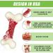 2TRUL Indestructible Dog Toy for Aggressive Chewers - Real Bacon Flavored Chew Bone for Large Dogs - Best Toy to Keep Them Busy - Buy Online on SooperMarket.com