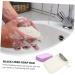 CANIGHT 2pcs Black Linen Soap Bag Cleaning Scrubber Soap Exfoliating Pouch Soap Scrubber Pouch Bubble Flax - Buy Online on SooperMarket.com