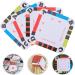 EXCEART Weaving Shuttle and 100Pcs Tablet Weaving Cards - DIY Weaving Supplies for Loom and Inkle Loom | Paper Business Cards for Weaving Accessories - Buy Online on SooperMarket.com