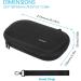 JSVER Hard Case for DJI Action 2 - Portable Storage Case for DJI Action 2 Dual-Screen and Power Combo - Protective Carrying Case for Accessories - Buy Online on SooperMarket.com
