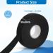 Simarro Non-Slip Ice Hockey Tape - 25m Self-Adhesive Handle Grip for Hockey Tennis Golf & Badminton Rackets - Durable Black Sports Handle Band - Buy Online on SooperMarket.com