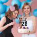 VIKY 21st Birthday Cake Topper - Glittery Decoration for Young Girls' Birthday Parties - Buy Online on SooperMarket.com