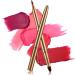 WLLHYF Professional Double Sided Retractable Lip Brush - Portable Travel Lip Makeup Applicator for Women and Girls (Gold) - Buy Online on SooperMarket.com