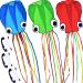 3 Pack Octopus Kite Set - Easy Flyer Beach Kites for Kids & Adults - Blue/Green/Red - 100M Kite String Included - Buy Online on SooperMarket.com