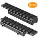 LONSEL Dovetail to Picatinny Rail Adapter - Low Profile Scope Riser - 2 Pack Converter for 11mm to 21mm Rails - Buy Online on SooperMarket.com