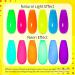 Ur Sugar Polygel Set Neon - 6 Color Nail Extension Gel Tubes | Green & Yellow Builder Gel for Perfect Nails | International Shipping Available - Buy Online on SooperMarket.com