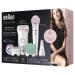 Braun Silk-pil 9-985 Epilator for Women | Facial Hair Removal Shaver - Cordless & Rechargeable | Wet & Dry | Includes Facial Cleansing Brush - Buy Online on SooperMarket.com