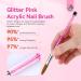 Saviland Acrylic Nail Brush Set - 3 Professional Brushes for Acrylic Application | Sizes 6 8 12 | Perfect for Nail Art Extensions & Carving - Buy Online on SooperMarket.com
