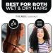 Trende Essentials Wide Tooth Comb - Heat Resistant Detangler for Curly Hair - Black - Buy Online on SooperMarket.com