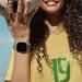 Laffav Slim Soft Silicone Sport Bands for Fitbit Versa 3 & Sense - Small, Black/Pine Green/Purple/Blue Gray - Men and Women Replacement Wristband - Buy Online on SooperMarket.com