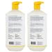 Alaffia EveryDay Shea Conditioner 2 Pack - Moisturizing, Restorative, and Protective Formula with Fair Trade Shea Butter - Cruelty Free, Paraben-Free, Vegan - Lavender Scented - 32 Fl Oz x 2 - Buy Online on SooperMarket.com