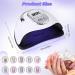 280W UV LED Nail Lamp for Fast Gel Nail Curing | 4 Timers, 66 Beads | Home and Salon Nail Polish Dryer - Buy Online on SooperMarket.com