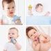 Chick Shape Baby Teething Toys | Food-Grade Silicone Teether for Soothing Pain Relief | Easy-to-Grip Baby Chew Toy (Dark Pink) - Buy Online on SooperMarket.com