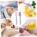 Wioneky 2st Laspber Silicone Wax Spatula & Hard Wax Pencils - Non-Stick Hair Removal Tool for Crafting & Moisture Cream - Buy Online on SooperMarket.com