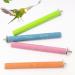 6Pcs Wood Bird Scrub Perch Platform Funny Bird Paw Grinding Stick Wooden Love Bird Parrot Perches Stand Colorful Bird Cage Grinding Perch for Parrot Toy (Random Color) - Buy Online on SooperMarket.com
