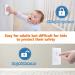 PRObebi Outlet Covers Baby Proofing - 38 Pack White Plug Covers for Electrical Outlets | Child Proof Socket Covers for Home & Office | Easy Installation, Protect Babies (A-White) - Buy Online on SooperMarket.com