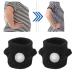 Acupressure Bracelet - 2 Travel Sickness Bands for Nausea & Dizziness Relief | Black Nylon - Buy Online on SooperMarket.com