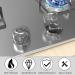 Child Safety Stove Knob Covers (5+1 Pack) - Large Gas Stove Knob Locks for Kids Protection - Buy Online on SooperMarket.com